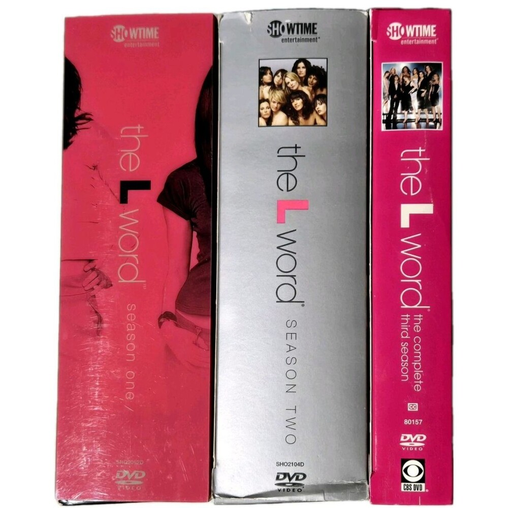 L Word DVD Bundle Seasons 1-3 Original Showtime Season 1 2 3 LOT
